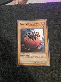 Yugioh Red-Eyes B. Chick SOD-EN017 1st Edition - Image 1