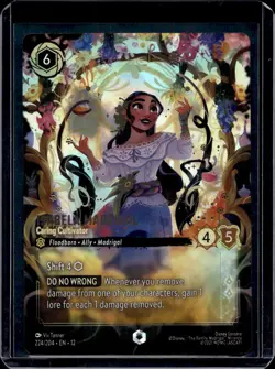 Disney Lorcana Wilds Unknown Isabela Madrigal 224/204 - Image 1