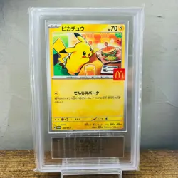 ARS 10 9 Pikachu 020/M-P McDonald's Happy Set Promo Japanese Pokemon 2025 - Image 2
