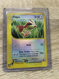 Pokemon Card - Pidgey Expedition Base Set 123/165 Reverse Holo Common - Image 1
