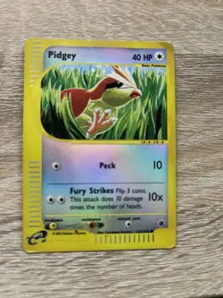 Pokemon Card - Pidgey Expedition Base Set 123/165 Reverse Holo Common - Image 3