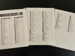 Star Wars CCG Death Star 2 Complete Card Set Decipher SWCCG Black Border - Image 2