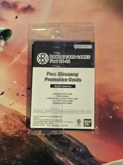 SEALED TCG Bandai Card Games Fest 25-26 Promo PACK-Gundam, OP, Digimon, UA, &DBS - Image 2