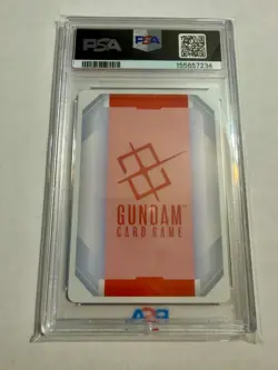 2025 Gundam Card Game TCG Resource C++ R-015 Alt Art Foil PSA 10 GQuuuuuuX EN - Image 2