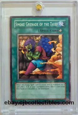 Yu-Gi-Oh! SMOKE GRENADE OF THE THIEF DB2-EN189 Dark Begining 2 - Played 🍒 - Image 1