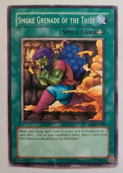 Yu-Gi-Oh! SMOKE GRENADE OF THE THIEF DB2-EN189 Dark Begining 2 - Played 🍒 - Image 2