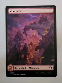 MTG - Lorwyn Eclipsed: Mountain (0282) - Land - Near Mint - Image 1