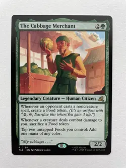 MTG The Cabbage Merchant 0134 TLE - Image 1