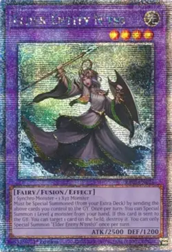 Yugioh! Elder Entity N'tss - RA01-EN026 - Quarter Century Secret Rare - 1st Edit - Image 1