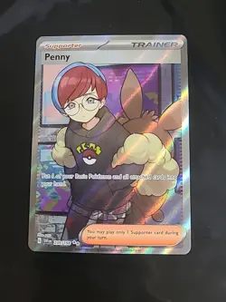 Penny - 239/198 - Pokemon Scarlet Violet Base Full Art Ultra Rare Card - Image 1