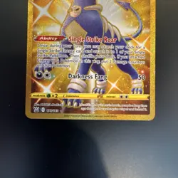 Pokemon Houndoom Secret Rare Holo 179/163 Single Strike Battle Styles 130 HP - Image 3