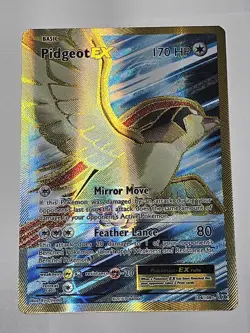 Pidgeot EX | NM | Full Art Holo | Evolutions | 104/108 | Pokemon - Image 1