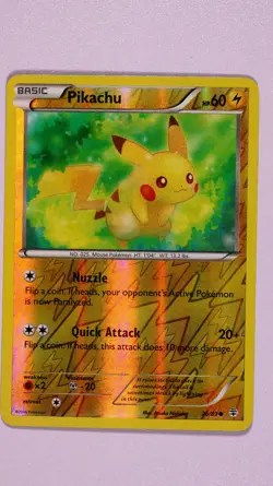 Pokemon Pikachu 5-Card Variety Lot 26/83 Reverse Holo Generations XY Base NM - Image 2