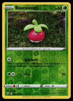 BOUNSWEET 014/189 COMMON DARKNESS ABLAZE POKEMON REVERSE HOLO NM - Image 1