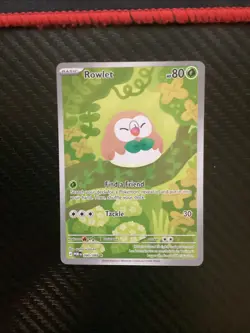 Rowlet - Holo Illustration Rare Pokemon ME03: Perfect Order 090/088 NM - Image 1