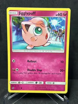Jigglypuff 71/111 Non Holo Crimson Invasion Pokemon Near Mint - Image 1