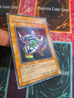 Yu-Gi-Oh! TCG Ninja Grandmaster Sasuke SOD-EN019 Rare 1st Edition Lightly Played - Image 2