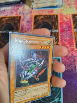 Yu-Gi-Oh! TCG Ninja Grandmaster Sasuke SOD-EN019 Rare 1st Edition Lightly Played - Image 3