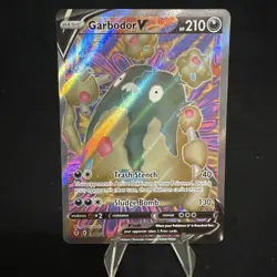 Garbodor V 190/203 Ultra Rare Evolving Skies Pokemon Holo Near Mint - Image 2