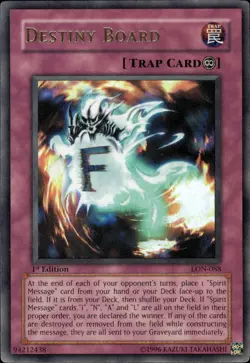 Destiny Board - Ultra Rare 1st Edition LON-088 - HP - YuGiOh - Image 1