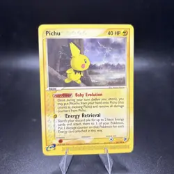 Pichu 20/100 EX Sandstorm 2003 Non Holo Rare NM Pokemon TCG - Image 1