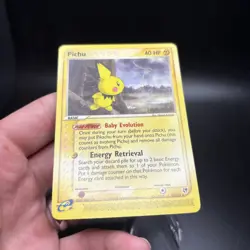 Pichu 20/100 EX Sandstorm 2003 Non Holo Rare NM Pokemon TCG - Image 5