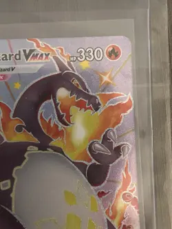 Pokemon Charizard VMAX Full Art Shiny Holo Rare Shining Fates SV107/SV122 330 HP - Image 3