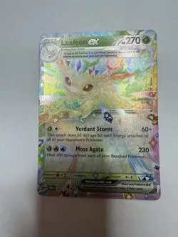 Pokemon Leafeon EX Full Art Rare Holo PRE 006/131 270HP Pokemon TCG - See Pics! - Image 1