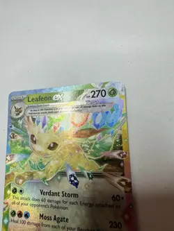 Pokemon Leafeon EX Full Art Rare Holo PRE 006/131 270HP Pokemon TCG - See Pics! - Image 4