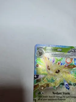 Pokemon Leafeon EX Full Art Rare Holo PRE 006/131 270HP Pokemon TCG - See Pics! - Image 5