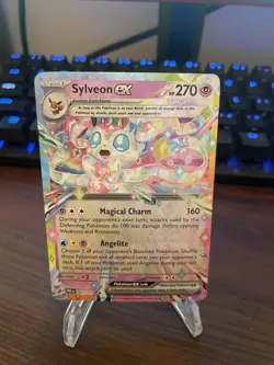 Pokemon Sylveon ex 041/131 Prismatic Evolutions Scarlet & Violet Double Rare - Image 1