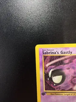 Sabrina's Gastly 93/132 - Regular - Gym Heroes 1st Edition - Pokemon TCG NM - Image 3