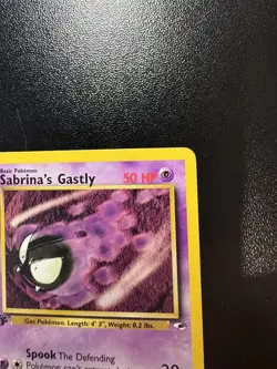 Sabrina's Gastly 93/132 - Regular - Gym Heroes 1st Edition - Pokemon TCG NM - Image 4