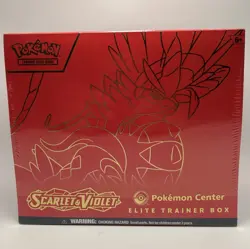 Pokemon Center Exclusive Scarlet & Violet ETB Elite Trainer Box Sealed Koraidon - Image 1