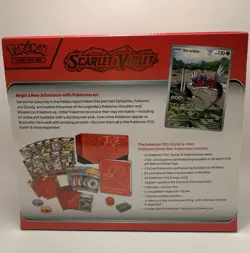 Pokemon Center Exclusive Scarlet & Violet ETB Elite Trainer Box Sealed Koraidon - Image 3
