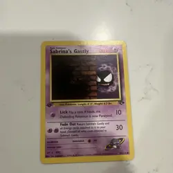 2000 Sabrina's Gastly 1st Edition 96/132 Gym Challenge - Image 1