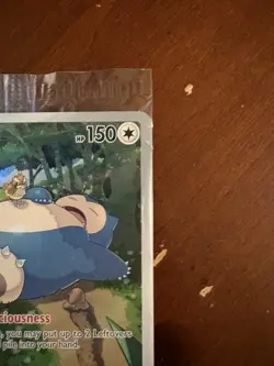 SEALED 2023 Snorlax Black Star Alt Art SVP 051 Pokemon 151 Promo English Holo - Image 2