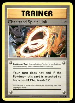 Charizard Spirit Link 75/108 Uncommon Evolutions Pokemon Near Mint - Image 1