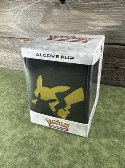 Ultra Pro Nintendo Pokemon TCG Pikachu Alcove Flip Deck Box Card Storage Case - Image 1
