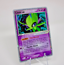 🔥 Celebi ex Ultra Rare Promo Holo SWIRL 017/017 POP Series 2 LP Pokemon TCG 🔥 - Image 2
