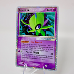 🔥 Celebi ex Ultra Rare Promo Holo SWIRL 017/017 POP Series 2 LP Pokemon TCG 🔥 - Image 3