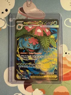 Mega Venusaur EX 155/132 Mega Evolution ENGLISH Pokemon TCG Card NM Ultra Rare - Image 1