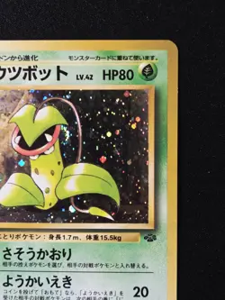 Victreebel No. 071 Jungle Set Holo Rare Pokemon Japanese 1997 LP - Image 4