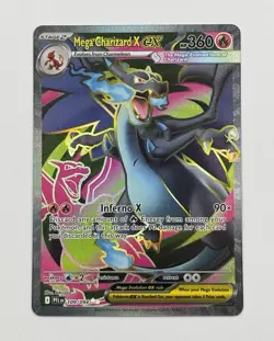 Pokemon Mega Charizard X EX 109/094 Me02 Phantasmal Flames Holo Ultra Rare EN - Image 1
