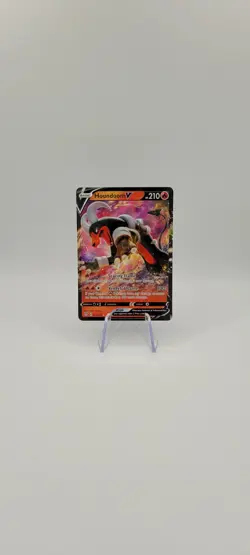 Pokemon TCG: Houndoom V 021/189 Double Rare - Darkness Ablaze - NM - Image 3