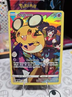 Pokemon TCG - SWSH - Brilliant Stars - Dedenne TG07/TG30 - NM - Image 1