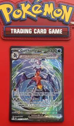 Pokemon Garchomp ex Special Illustration Rare SV04: Paradox Rift 245/182 NM - Image 1