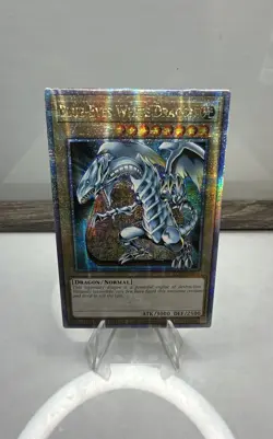 Yu-Gi-Oh! TCG Blue-Eyes White Dragon (Quarter Century Secret Rare) -... - Image 1