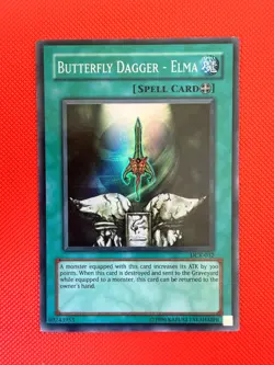 2003 Yu-Gi-Oh! Dark Crisis Butterfly Dagger Elma #DCR-032 - Image 1