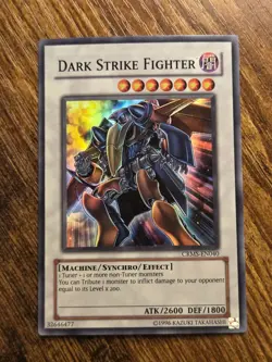 Dark Strike Fighter CRMS-EN040 Super Rare Yugioh Crimson Crisis Unlimited NM - Image 1